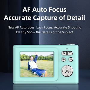 กล้องดิจิตอล 4K เซ็นเซอร์ CCD เลนส์ความแม่นยำสูง F2.9 4.1 มม. สำหรับนักเรียน ถ่ายภาพในมหาวิทยาลัย ของขวัญสำหรับการเดินทาง - Product Image 3