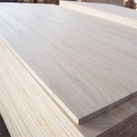 Harmonie de traitement personnalisée belle planche de cercueil en bois de paulownia pour l'amour