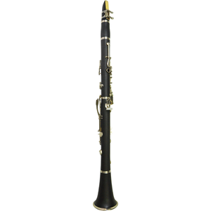 Clarinete sinfónico HUAYUN de fabricación profesional, con superficie plateada, para conciertos formales. - Product Image 1