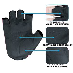Велосипедные перчатки с защитой ладони, амортизирующие митенки с закрытыми пальцами, гелевые, для мужчин и женщин - Product Image 6