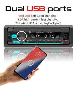 Phổ 1din Xe MP3 Máy Nghe Nhạc Stereo Autoradio 12V Trong-Dash FM BT-Trong Ứng Dụng USB Điều Khiển AI Voice Tape Recorder - Product Image 2