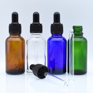 Bán Buôn 5Ml <span class=keywords><strong>10Ml</strong></span> 15Ml 20Ml 30Ml 50Ml 100Ml Trong Suốt Rõ Ràng Màu Xanh Màu Xanh Lá Cây Hổ Phách Thủy Tinh Tinh Dầu Chai Với Nhựa Nhỏ Giọt - Product Image 1