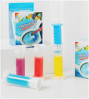 Nettoyant désodorisant parfum de toilette salle de bain efficace Gel de fleur détergent Gel nettoyant pour toilette