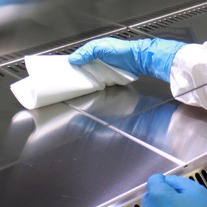 160GSM 9 Inch Sợi Nhỏ Khăn Lau Màu Trắng 100 Pcs Trong Một Túi Phòng Sạch Bụi Vải Miễn Phí - Product Image 6