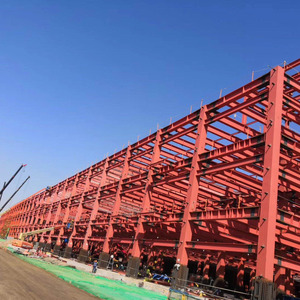 Estructura de Acero Metálica para Edificios Industriales al por Mayor, Estructura de Acero de Larga Duración para Apartamentos y Oficinas, Estructura de Acero para Arquitectura - Product Image 2