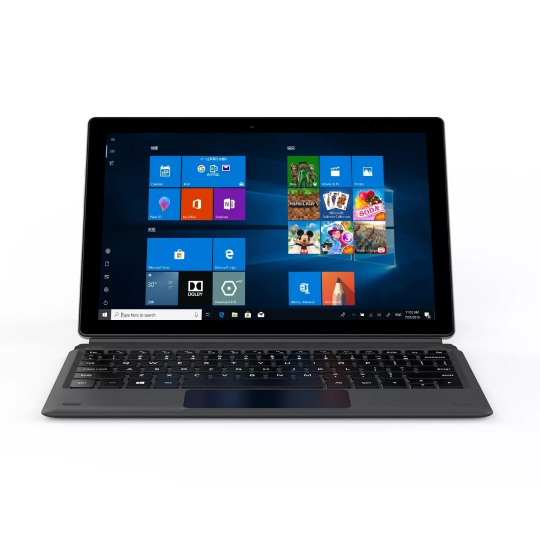 10 Inch 2 in 1 Laptop Window 10 Laptops Computer 4GB +128GB Intel Processor Tablet Pc Support Keyboard and case