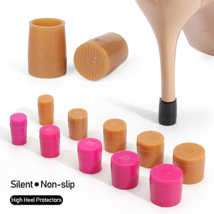 Protector de Tacones Altos, Cubre Tacones Antideslizantes y Silenciosos de TPU, Funda Protectora Antidesgaste para Tacones de Aguja para Zapatos de Mujer - Product Image 2