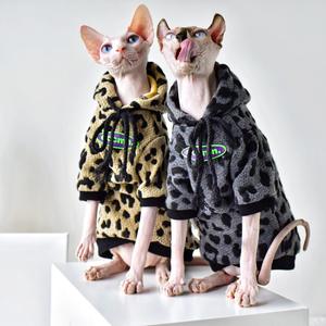 Suéter de Lana de Color Sólido para Mascotas, Ropa de Invierno para <span class=keywords><strong>Gatos</strong></span>, para <span class=keywords><strong>Gatos</strong></span> Canadienses sin Pelo - Product Image 4
