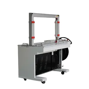 Wholesales automatic strapping machine portable carton baling machine with pp band tape for packing warehouse