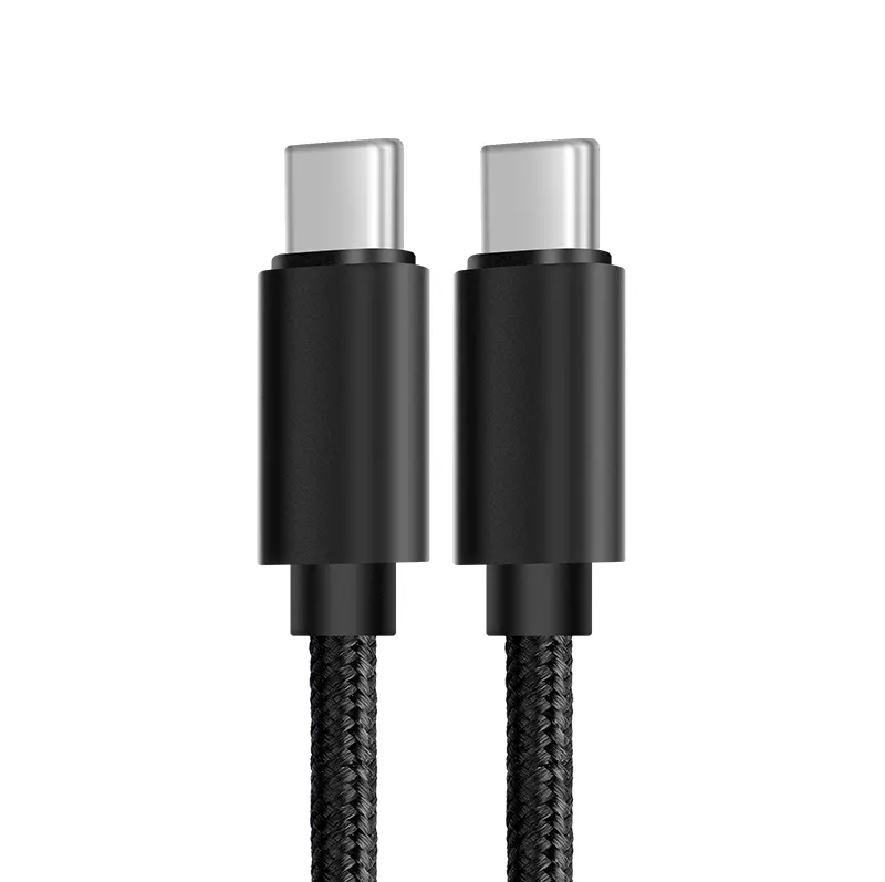 0.2M TYPE-C macho para macho USB2.0 versão PD60W cabo de carregamento para ip15