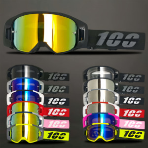 NUEVAS Gafas de <span class=keywords><strong>Motocross</strong></span> <span class=keywords><strong>100</strong></span>, Gafas para Motocicleta Todoterreno, Admite Colores Personalizados y Otros Atributos, Se Pueden Usar para Esquiar y Montar en Moto - Product Image 2