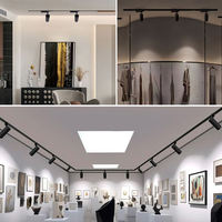 L'épi enfoncé par Dimmable de plafond commercial a mené l'éclairage de cheminement blanc noir réglable des lumières 30w