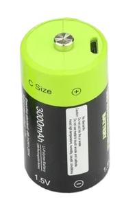 بسعر المصنع بطارية USB AA قابلة لإعادة الشحن 48 V USB بطارية ليثيوم AAA - Product Image 4