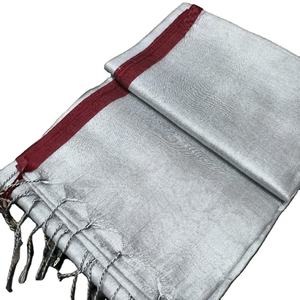 Blusa de sari de algodón tejido Akshay Sharma ENT, ecológica, de secado rápido, para trabajo en cualquier área, ligera, teñida lisa, para vestido de novia, para niñas - Product Image 1