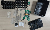 Caja de Batería de Plástico de Alta Calidad con Placa de Protección de Carga PCB BMS para Baterías de Herramientas MAK MKT 18V
