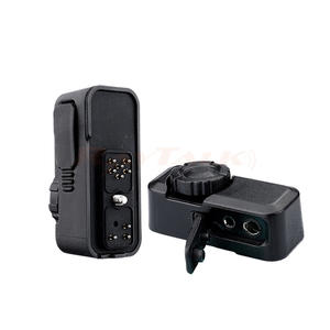 Adaptador de Audio para <span class=keywords><strong>Radio</strong></span> Bidireccional Walkie Talkie, para Hyte-ra PD780/785/705 a Conector Motor de 2 Pines - Product Image 1