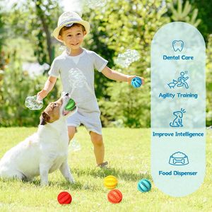 OEM ODM Interactive Pet Toy Manufacturer's Magic Rolling <b>Dog</b> <b>Ball</b> Slow Feeder Chew Pet Toy Treat Dispenser Toy - Product Image 6