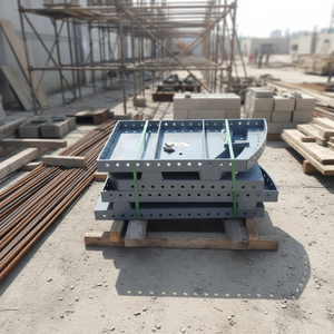 Panneau de coffrage en alliage d'aluminium léger et moderne WKS avec une valeur de récupération élevée pour la construction de murs, colonnes et dalles en béton - Product Image 6