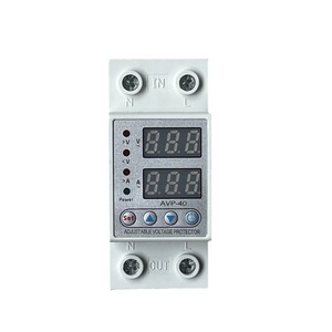 อุปกรณ์ป้องกันแรงดันไฟฟ้าปรับได้ AVP-40A63A ระบบป้องกันแรงดันเกินและแรงดันตกแบบเฟสเดียว AC รีเซ็ตอัตโนมัติ SVC - Product Image 5