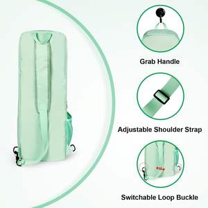 Muestra Gratuita, Bolsa de Deporte de Gran Capacidad, Diseño Nuevo y Personalizado, Bolsa de Viaje para Yoga, Bolsa de Gimnasio Portátil con Compartimento para Zapatos - Product Image 5