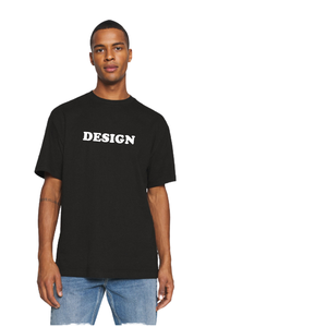 T-shirt en maille pour homme, coupe classique, 100 % coton épais, avec des caractéristiques respirantes et écologiques - Product Image 1