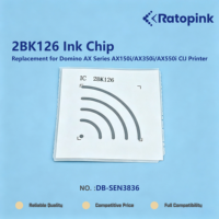 Étiquette RFID à puce d'encre Ratopink DB-SEN3836 2BK126, remplacement pour imprimante CIJ Domino série AX AX150i/AX350i/AX550i