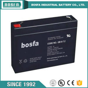가정용 경보 시스템 용 GB6-7.2 밀봉 납산 Agm 충전식 배터리 납산 <span class=keywords><strong>6v</strong></span> <span class=keywords><strong>7.2ah</strong></span> 배터리 - Product Image 2
