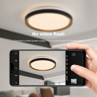 Offre Spéciale chambre plafond éclairage Simple moderne Led plafonnier chaud romantique chambre salon créatif Led plafonniers