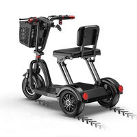 Nouveau scooter électrique à 3 roues pour adultes, personnes âgées et enfants - Moteur 400W, vitesse 18 mph, capacité 150 kg