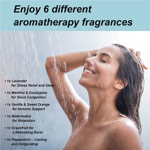 <span class=keywords><strong>Mzel</strong></span> Douche D'aromathérapie Vapeur Cadeaux pour Femmes-6 pièces/ensemble Douche Bombes aux Huiles Essentielles pour Soulager Le Stress - Product Image 6