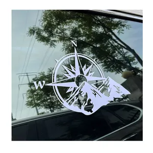 Stiker vinil anti air, stiker vinil anti air untuk mobil Jeep truk, stiker samping badan kendaraan jendela mobil