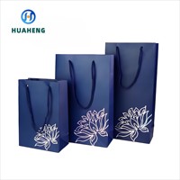 Production en usine impression personnalisée logo blanc marron papier Kraft cuivre papier cadeau café nourriture artisanat sac en papier à provisions