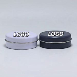Wholesale Factory Direct Custom Small Round Empty Tin Cans Lip Balm Small Mini <b>Metal</b> Tin <b>Box</b> Tin Jars - Product Image 1