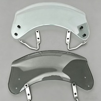 Pare-brise de moto ULASHKIM DIO pour Honda DIO 50 17 18 25 23 2 temps DIO50, pare-brise modifié, pare-brise avant en verre