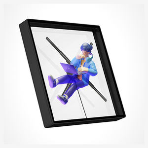 Nouvelle Arrivée 65cm Projecteur Wifi <span class=keywords><strong>App</strong></span> Contrôle Hologramme Machine 3D Hologramme Publicité Affichage 3d Hologramme Ventilateur - Product Image 1