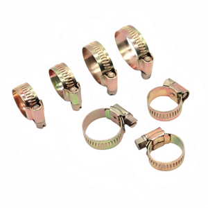 Mạnh mẽ người Anh loại thép không gỉ nhựa mạ kẽm sắt Metric & inch Ống kẹp loại Jubilee Clip Bạc Vàng - Product Image 6