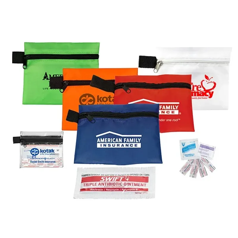 Small First Aid Kit Bag Empty First Aid Bag Pouch Bag for Home Office Car Businesses Camping