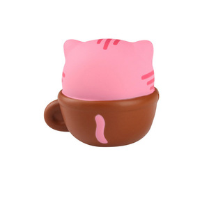 ของเล่นบีบตุ๊กตาแมวในแก้ว สำหรับเด็กอายุ 2 ถึง 4 ปี ของเล่นบีบคลายเครียดสำหรับเด็กทุกเพศ - Product Image 4