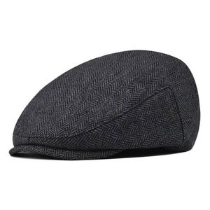 Gorro Clásico Británico para Hombre, Gorra Plana de 5 Paneles, 100% Lona de Algodón - Product Image 5