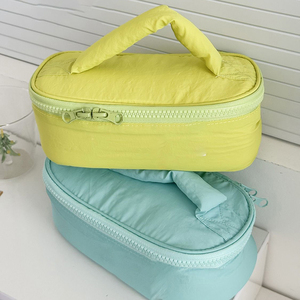 Borsa Cosmetica Impermeabile <span class=keywords><strong>in</strong></span> Nylon Multicolore <span class=keywords><strong>per</strong></span> Donne e Ragazze, Personalizzabile con Logo, <span class=keywords><strong>per</strong></span> Viaggi, Shopping e Attività all'Aperto, Facile da Riporre - Product Image 5