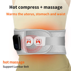 Cinturón de Masaje Vibratorio con Calor para la Espalda, Dispositivo para Aliviar el Dolor con Función de Masaje y Calor en la Cintura y Cinturón Adelgazante Abdominal - Product Image 3