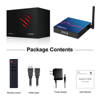 Décodeur TX98 Pro H618 Android 14.0 HD Wi-Fi 6 double bande + BT5 Boîtier TV