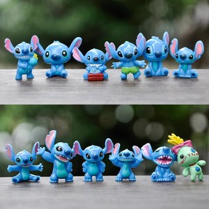 Wholesale Good Quality Mini Child <strong>Toys</strong> PVC Monster Stitch Character Figurine Customized Cartoon Action <strong>Figure</strong> <strong>Plastic</strong> 3D Decor