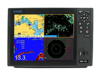 Traceur GPS électronique KM-12X marine Transpondeur AIS de classe B Détecteur de poissons et radar marin