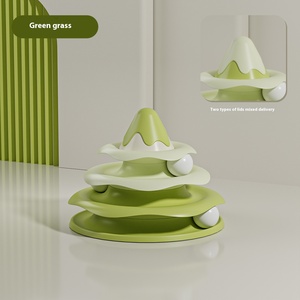 Gioco Interattivo per Gatti a Quattro Strati in PP Ecologico, Tavola Puzzle Solida per Alleviare la Noia e Stimolare l'Auto-Intrattenimento - Product Image 6