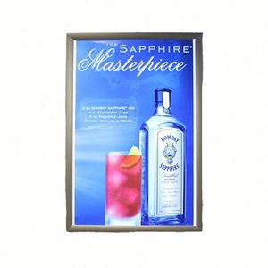 Custom Slim Advertising A4/A3/A2/A1 LED Light Boxes Aluminum LED <b>Poster</b> <b>Frame</b> with Digital Printing for Menu Boards - Product Image 1