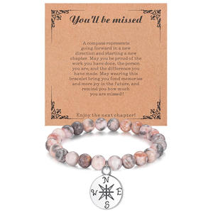 Браслет из натурального камня и дерева жизни - Product Image 6