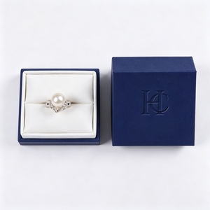 Fournisseur de boîtes à bagues personnalisées avec logo, service OEM, étui à bijoux personnalisé, emballage cadeau rigide en deux parties pour la vente en gros - Product Image 4