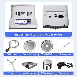 Analyseur d'humidité numérique à halogène OJM-LS1002 avec imprimante optionnelle pour l'industrie alimentaire et céréalière - Product Image 5