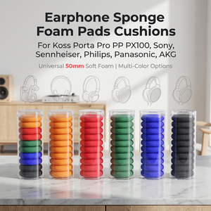 Almohadillas de repuesto KSC35, almohadillas de espuma viscoelástica, funda de cojín compatible con auriculares <span class=keywords><strong>Koss</strong></span> Porta Pro PP/KSC35/KSC75/KSC55/KSC50 - Product Image 1
